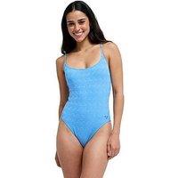 Roxy Womens Paradise Wave Textured Swimsuit - Blue