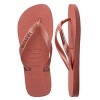 Havaianas Top Logo Metallic Flip Flop - Canyon Clay