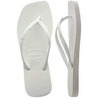 Havaianas Slim Square Flip Flop - White