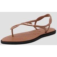Havaianas Luna Point Flip Flop - Rust/Black
