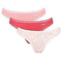 Sloggi Go Crush String C3P - Red Multi