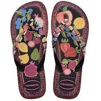Havaianas Top Tropicalia Vibes Ii Flip Flop - Black