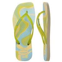 Havaianas Square Jelly Flip Flop - Buttercream