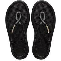 Havaianas Luna Puffed Up Flip Flop - Black