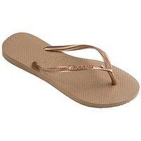 Havaianas Slim Crystal Swarovski Il Flip Flop - Rose Gold
