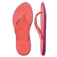 Havaianas Slim Point Flip Flop - Pink Gum/Tropical Coral