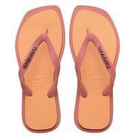 Havaianas Top Square Fusion Flip Flop - Canyon Clay/Peach