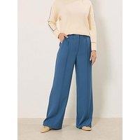 Long Tall Sally Tall Wide Leg Seam Front Trousers 34"