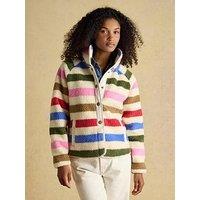 Joules Borg Fleece Jacket - Multi Bright