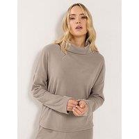 Long Tall Sally Tall Roll Neck Brushed Rib Shoulder
