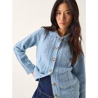 Monsoon Kat Cable Cardigan