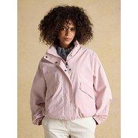 Joules Hove Waterproof Windbreaker Jacket - Pink