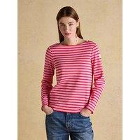 Joules Harbour Breton Stripe Top - Red/Pink