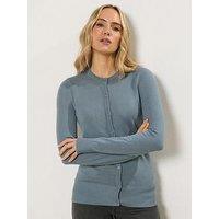 Long Tall Sally Tall Crew Neck Cardigan