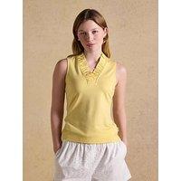 Joules Heidi Sleeveless Top - Lemon
