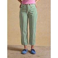 Joules Relaxed Jean - Stripe - Green