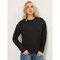 Long Tall Sally Tall Eyelet Detail Sweatshirt