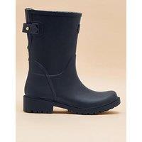 Joules Wistow Adjustable Mid Calf Wellies - Navy