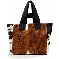 Allsaints Izzy Cow Leather Tote - Brown