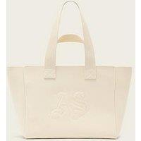 Allsaints Izzy Medium Tote Bag - Off White