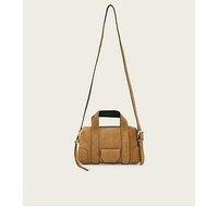 Allsaints Ares Compact Crossbody - Biscuit Brown