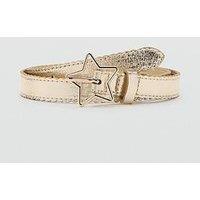 Mango Girls Star Belt - Gold