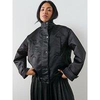 Allsaints Luellah Oversized Jacket - Black