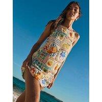 Friends Like These Shift Mini Dress - Multi