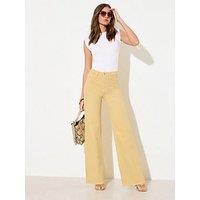 Friends Like These Everyday Wide Leg - Yellow