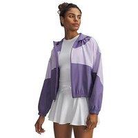Under Armour Womens Rival Woven Jacket - Purple