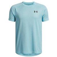 Under Armour Junior Boys Training Tech Short Sleeve Crew Neck T-Shirt - Blue