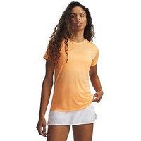 Under Armour Womens Training Tech Short Sleeve Crew Neck T-Shirt - Orange