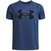 Under Armour Junior Boys Training Tech Short Sleeve Crew Neck T-Shirt - Blue
