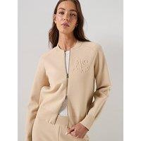 Allsaints Sonny Cardigan - Pebble White