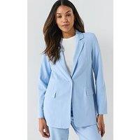 Vero Moda Vmzelda Long Sleeve Loose Co-Ord Blazer - Blue