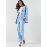 Vero Moda Straight Cut Trouseres - Blue