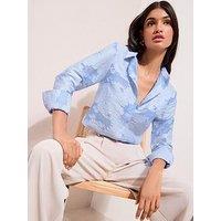 Friends Like These Textured Shirt - Blue
