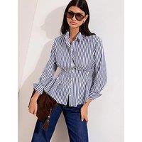 Friends Like These Seamed Detail Shirt - Black