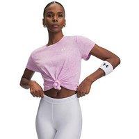 Under Armour Womens Training Tech Short Sleeve Crew Neck T-Shirt - Pink