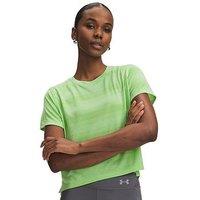 Under Armour Womens Running Launch Short Sleeve T-Shirt - Green