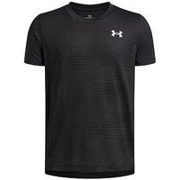 Under Armour Junior Boys Training Tech Vent Short Sleeve T-Shirt - Black