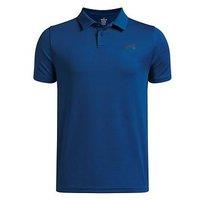 Under Armour Junior Boys Golf Matchplay Short Sleeve Polo - Blue