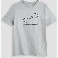 Under Armour Junior Boys Training Gl Foundation Short Sleeve T-Shirt - Grey