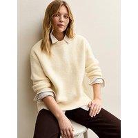 New Look Chunky Oversized Jumper - Cream