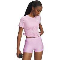 Under Armour Womens Training Tech Short Sleeve Crew Neck T-Shirt - Pink