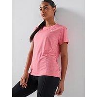 Under Armour Womens Training Tech Short Sleeve Crew Neck T-Shirt - Pink