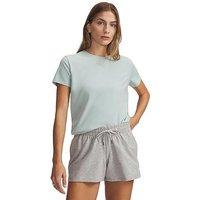 Under Armour Womens Rival Knit Short Sleeve T-Shirt - Jasper Blue