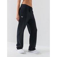 Under Armour Womens Rival Fleece Pant - Black
