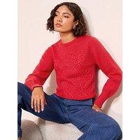 Friends Like These Cornelli Jumper - Red