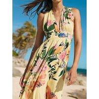 Friends Like These Beach Dress - Yellow